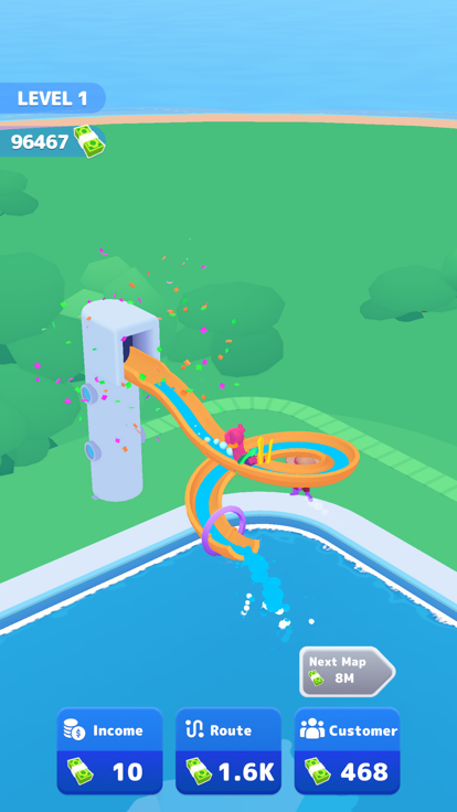 Idle Aquapark 3D游戏截图