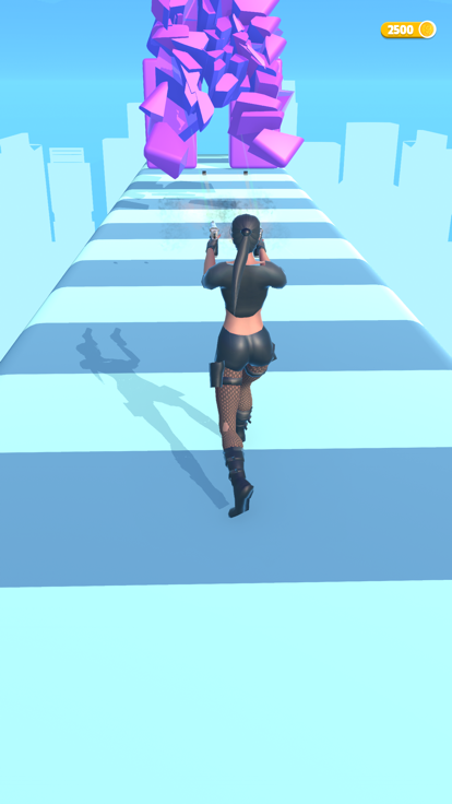 Gun Rush Runner游戏截图