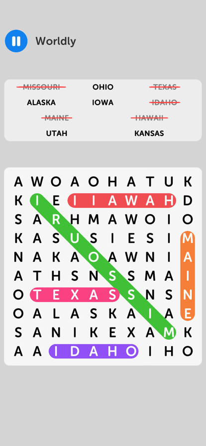 Word Search - Fun Word Game游戏截图