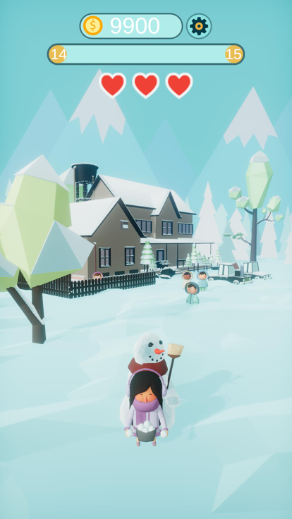 Snowball Fight 3D!游戏截图