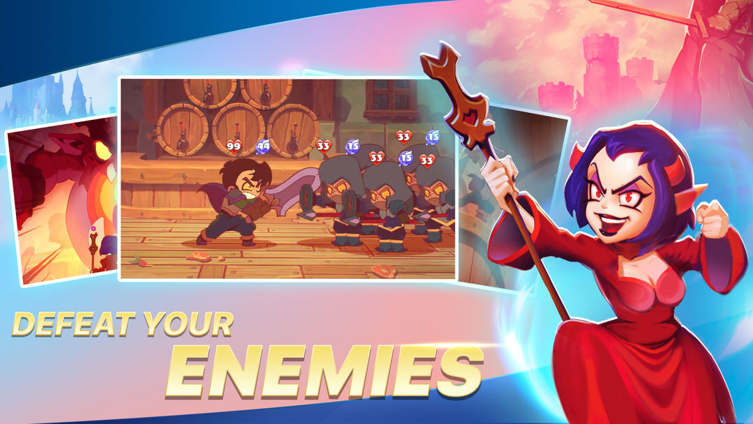 Mighty Party: Heroes Clash游戏截图