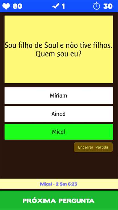 Quem sou eu? (Bíblico)游戏截图