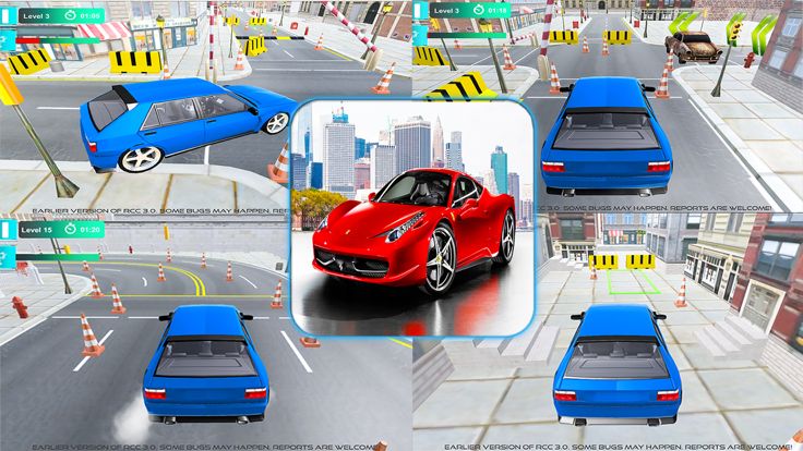 驾驶测试城市停车游戏截图