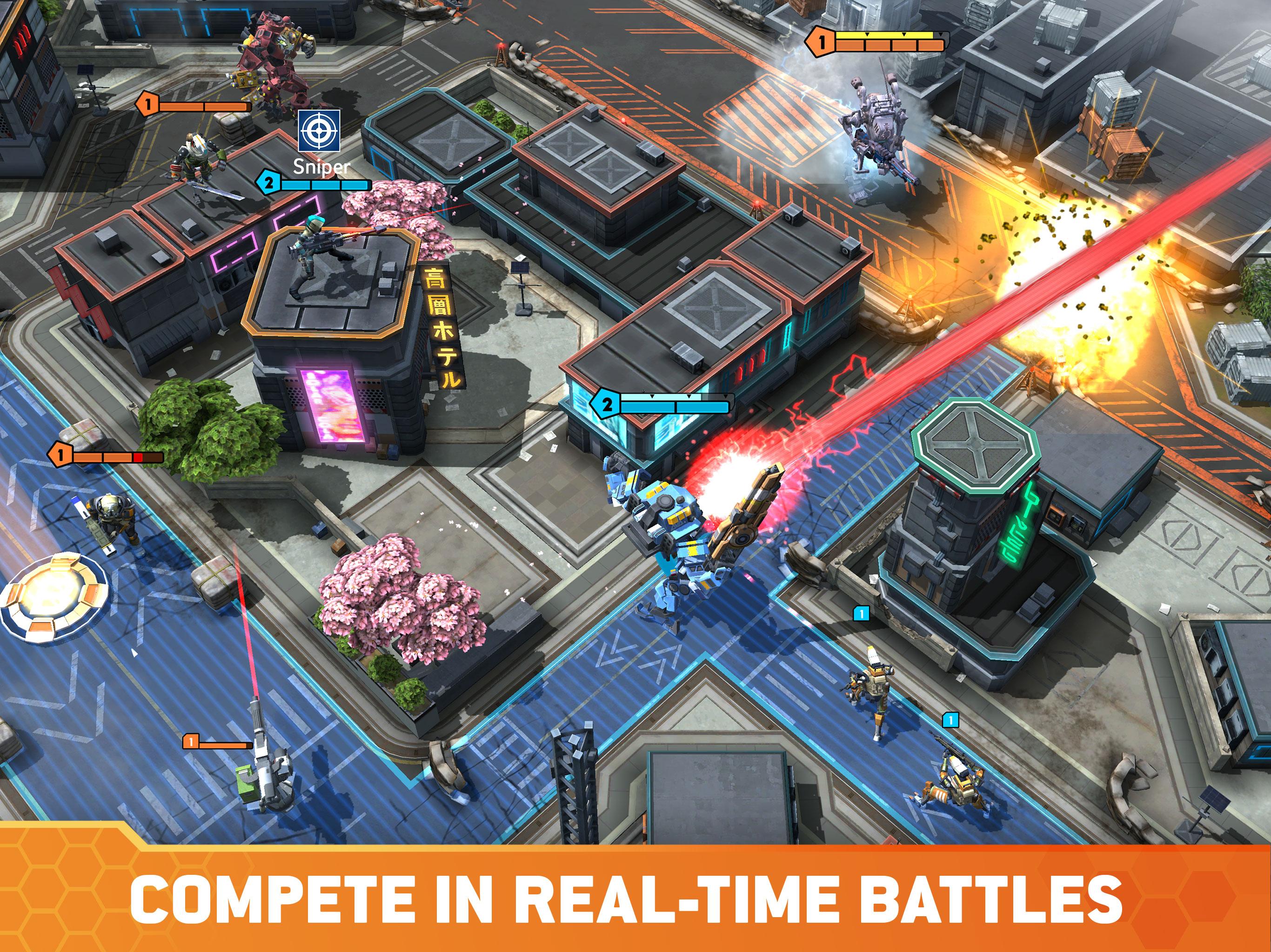 泰坦陨落：突袭游戏截图