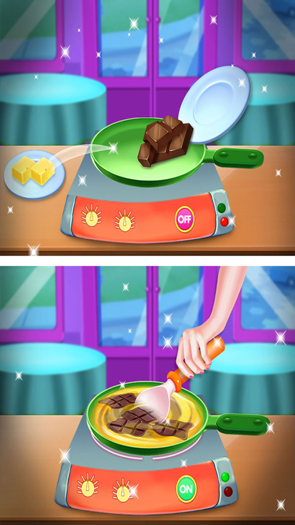 chocolate brownie cooking fun游戏截图