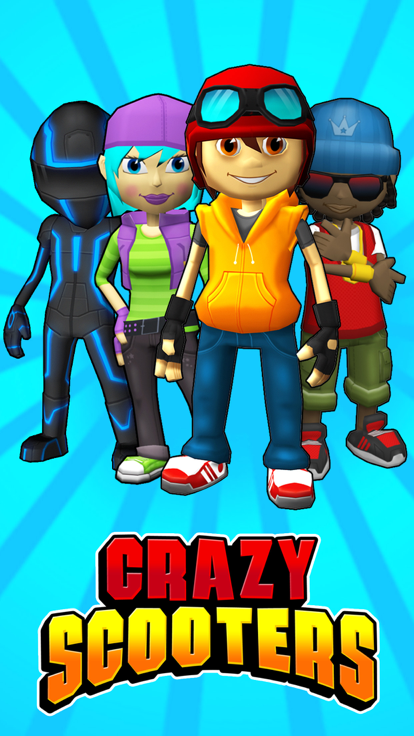 Subway Scooter : Race Game 3D游戏截图