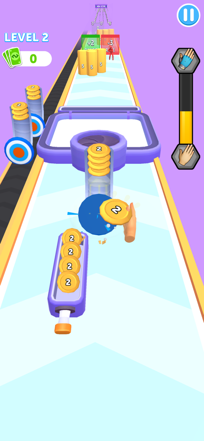 Disc Shooter Run游戏截图