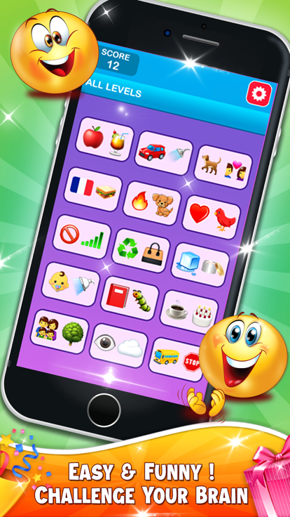 Word Emoji Quiz Guess Game游戏截图