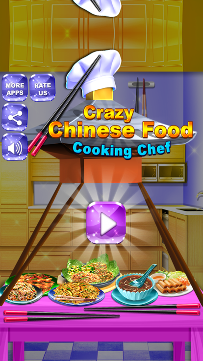 Lunar Chinese Food Maker Game游戏截图