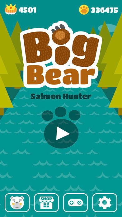 Big Bear: Salmon Hunter游戏截图