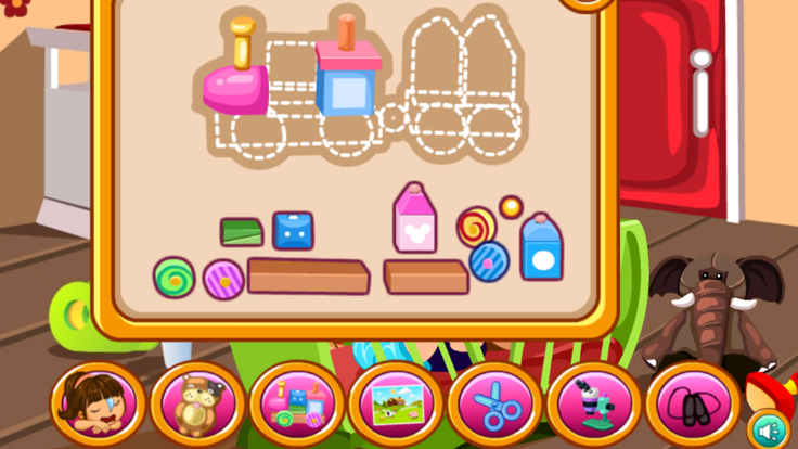 小保姆朵拉捣乱-偷懒小游戏游戏截图