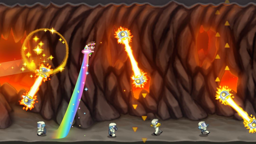 Jetpack Joyride - 疯狂喷气机游戏截图