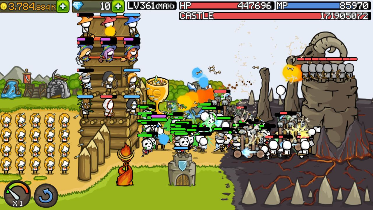 Screenshot of Grow Castle