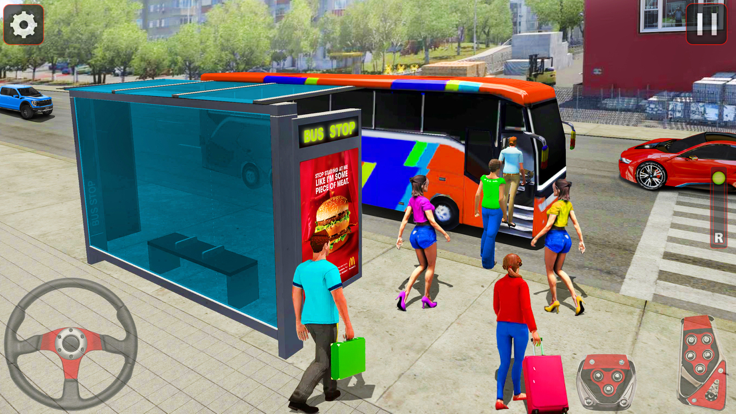 Euro Bus Simulator Games 3D游戏截图