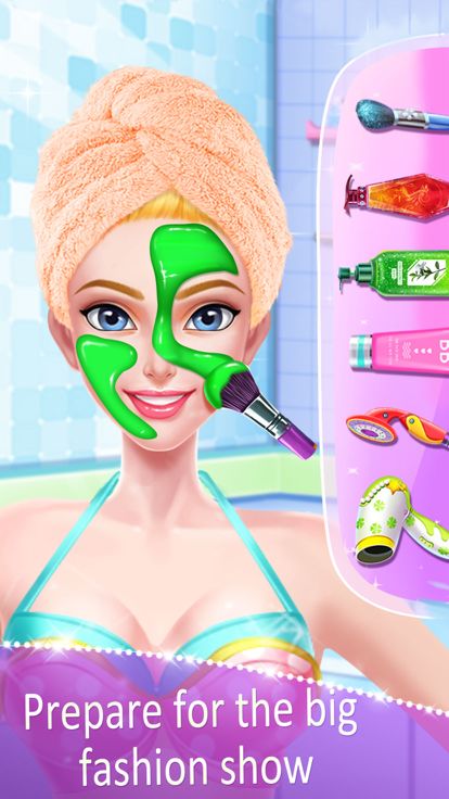 少女时尚秘密 - 换装化妆游戏游戏截图