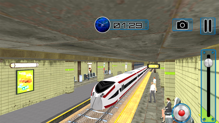 Bullet Train Simulator 3D游戏截图