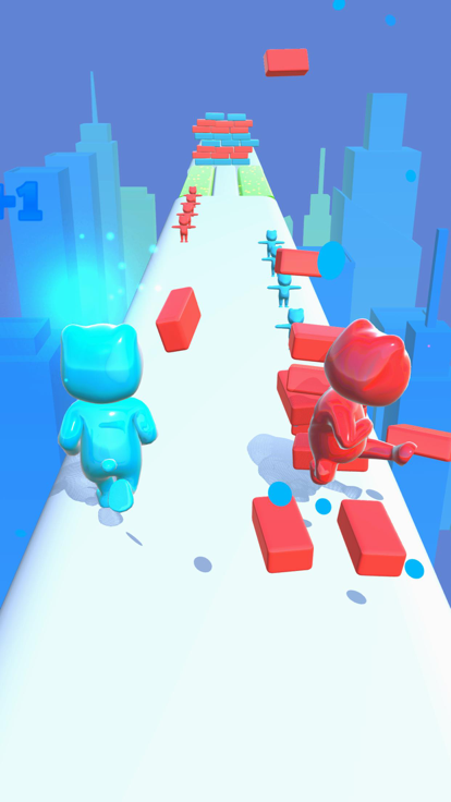 Gummy Merge Runner游戏截图