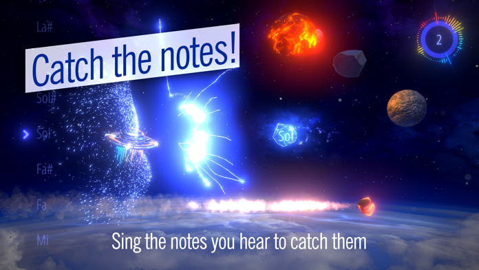 Sing & Fly - 带语音控制的音乐游戏游戏截图