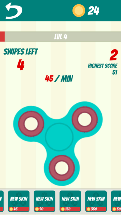 Fidget Spinner: 2k17 Spin游戏截图