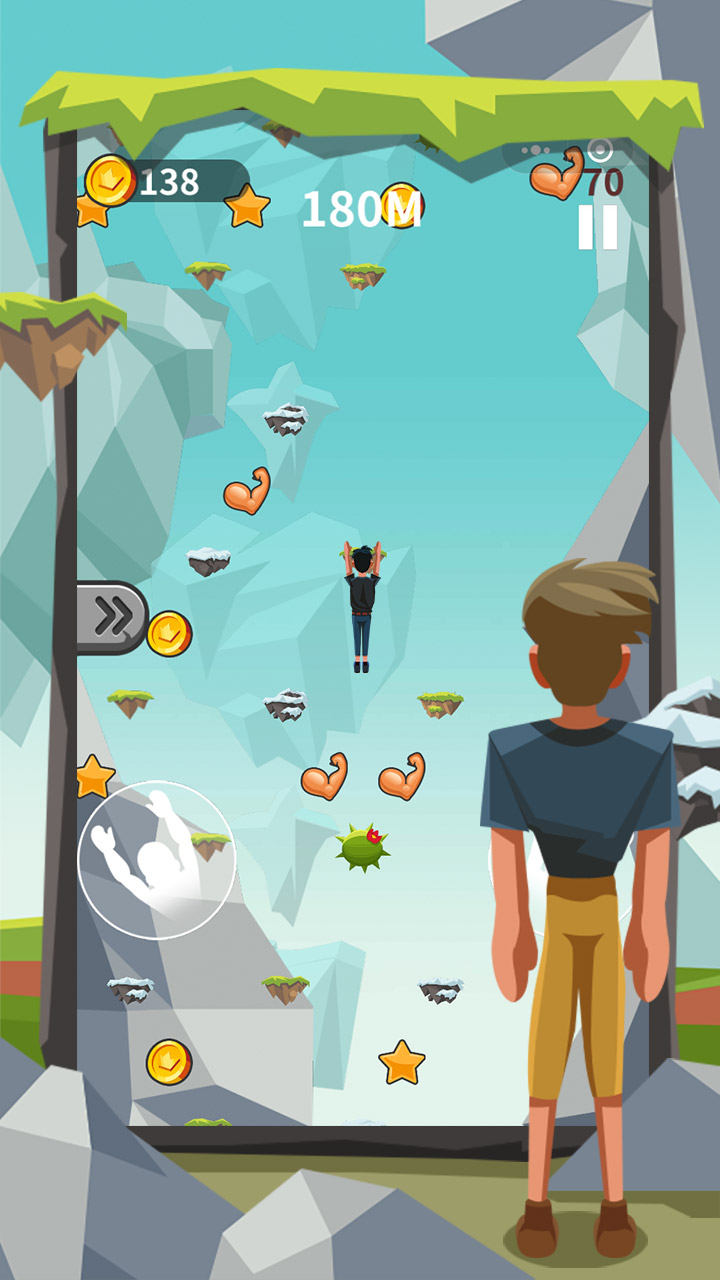 雪山攀登者游戏截图