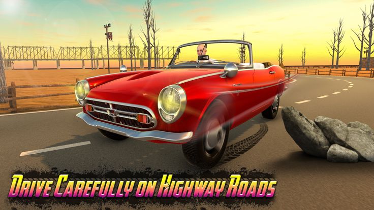 漫长的道路:汽车驾驶之旅游戏截图