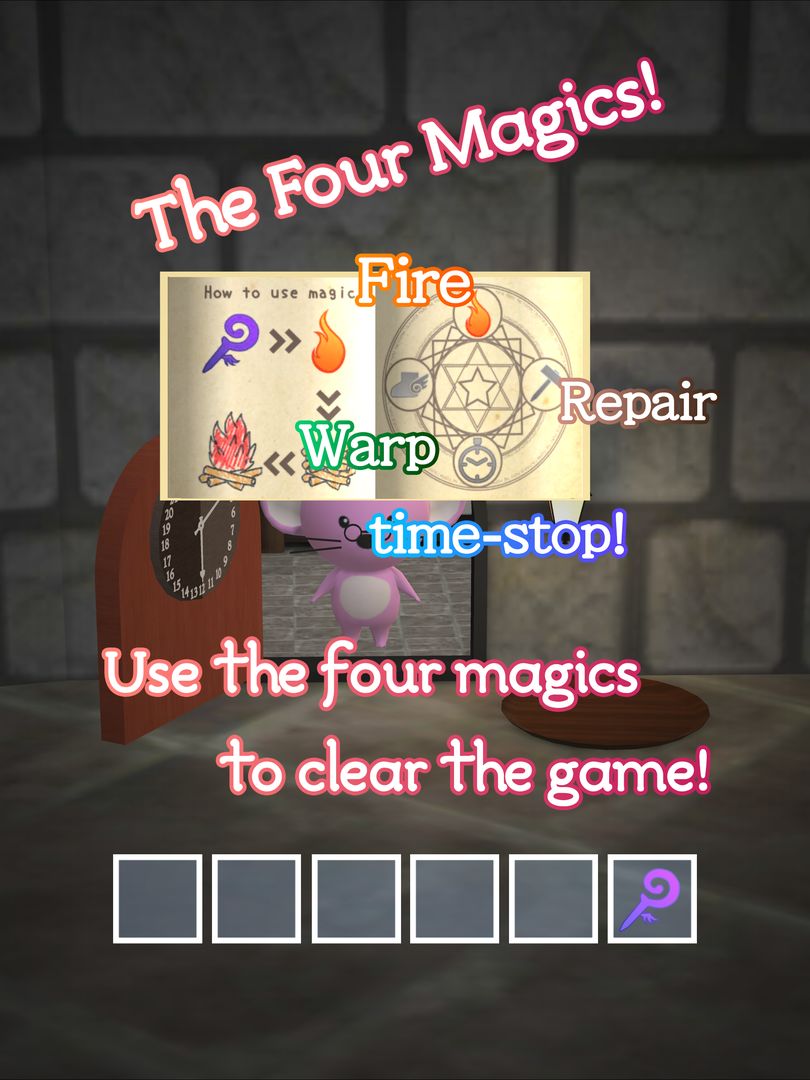 Screenshot of Room Escape Game : Dragon and Wizard's Tower