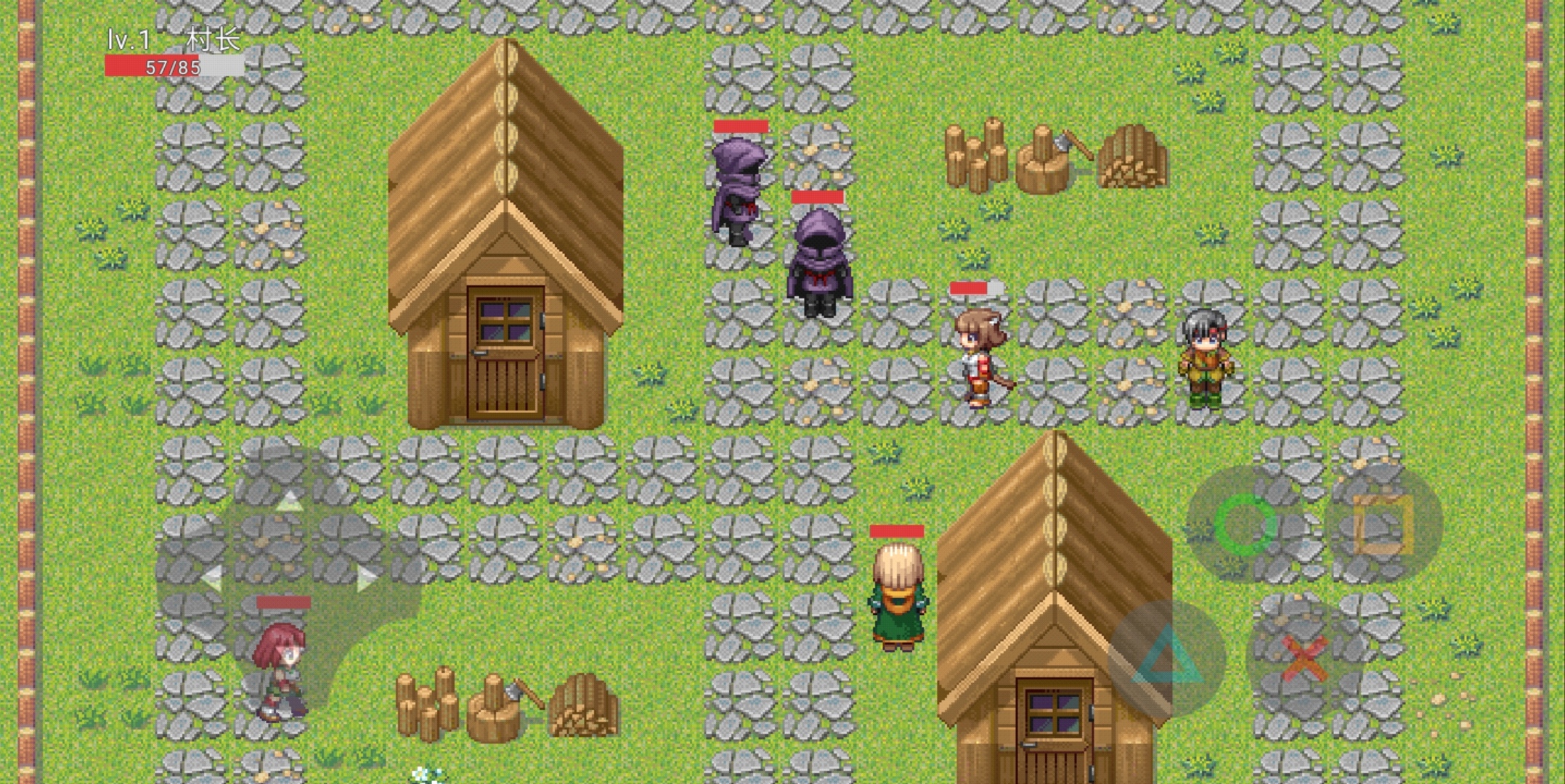 保护村庄游戏截图