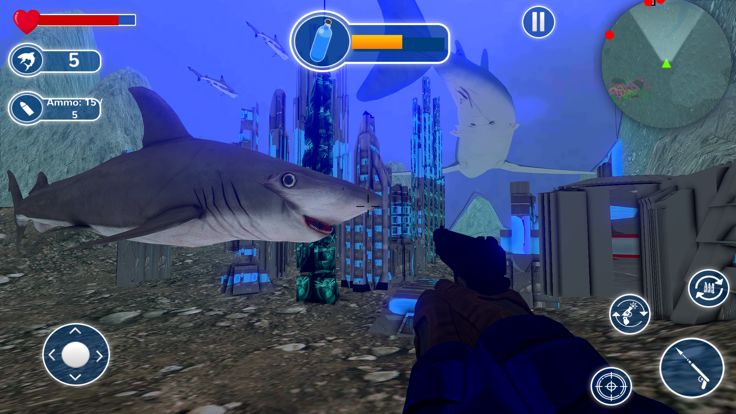 Underwater Shark Simulator 3D游戏截图