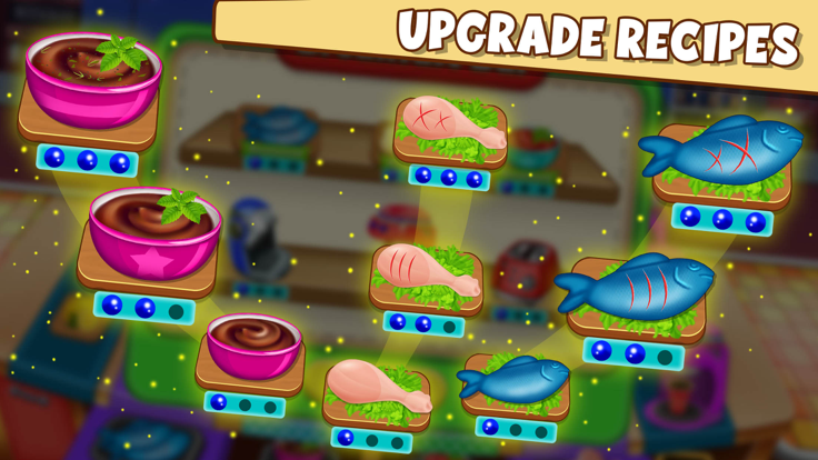 烹饪厨师餐厅游戏截图