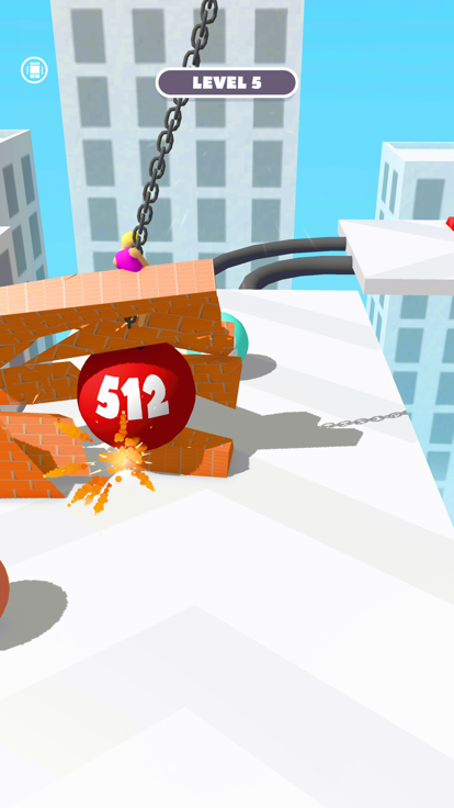 Wrecking Ball 2048游戏截图