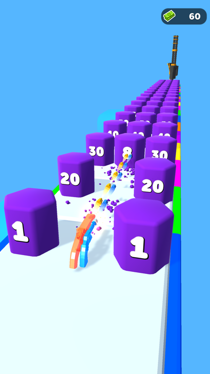 Soft Gun Run游戏截图