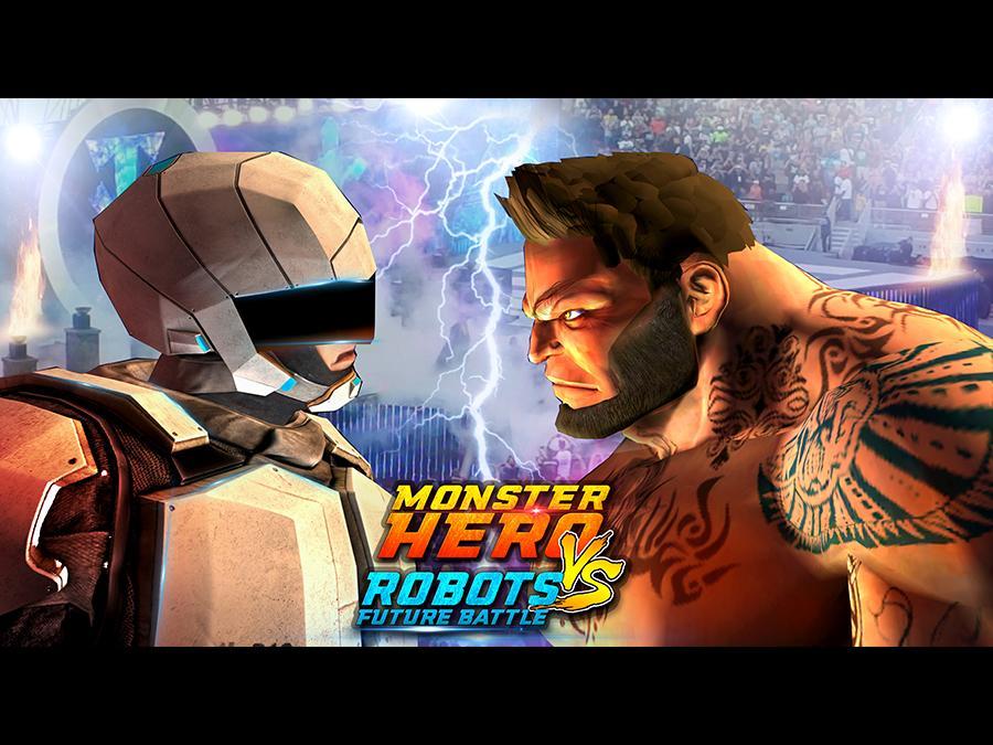 怪物英雄VS机器人未来的决战游戏截图