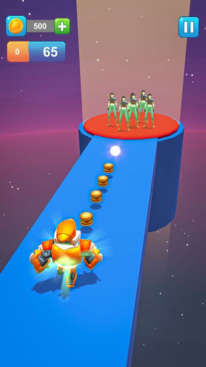 机器人大战布娃娃大战!跑步游戏截图