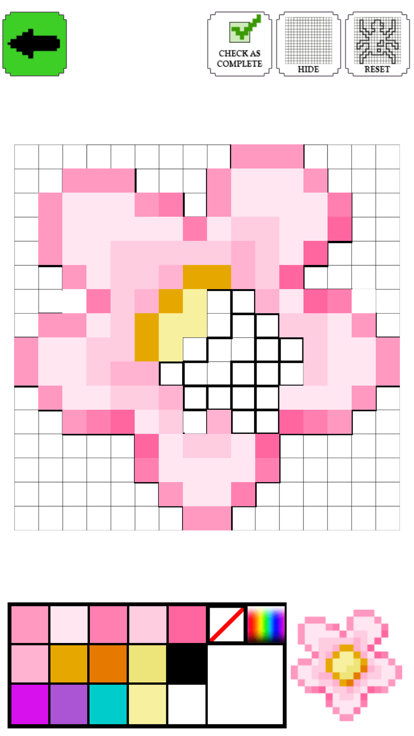 着色像素16x16游戏截图