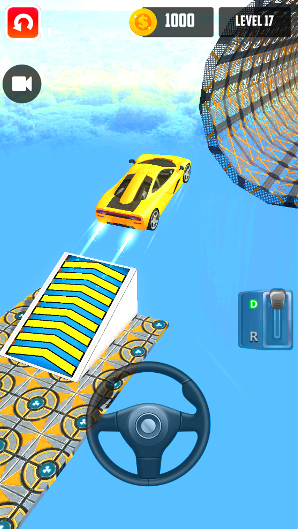 Crazy Car Parkour - 3D Extreme Offroad Free游戏截图