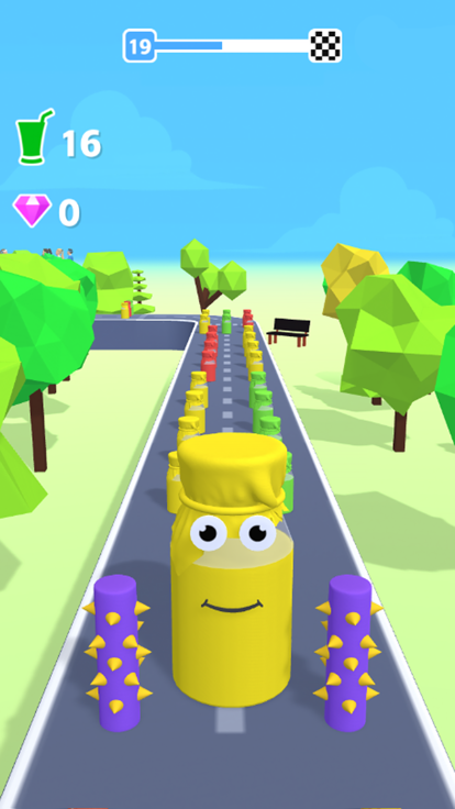 果汁冲冲冲 - 疯狂可乐杯游戏截图