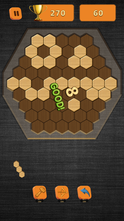 3D Block Puzzle: Hexa!游戏截图