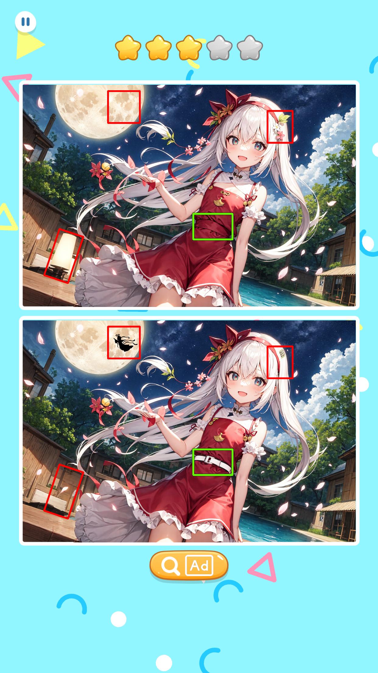 樱花次元一番赏：找茬大作战游戏截图