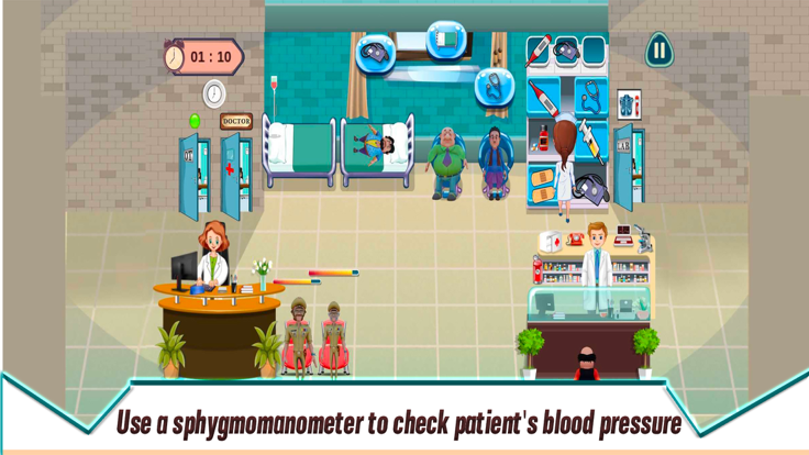 Motu Patlu Hospital Simulator游戏截图