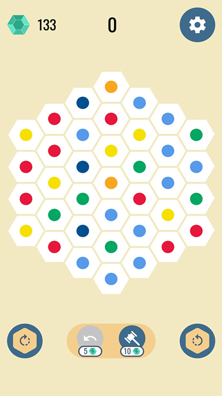 六角点点游戏截图