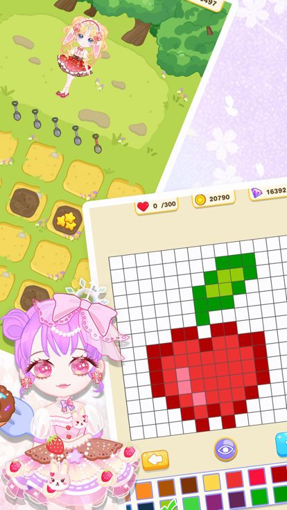 元气少女动漫世界模拟器游戏截图