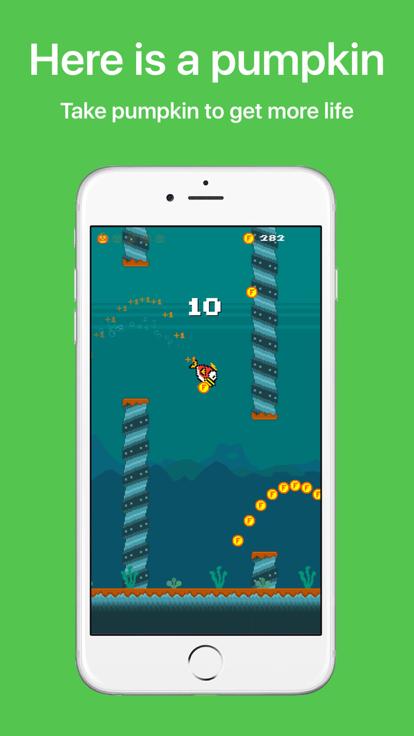 Flappy Fish - Brave Cross游戏截图
