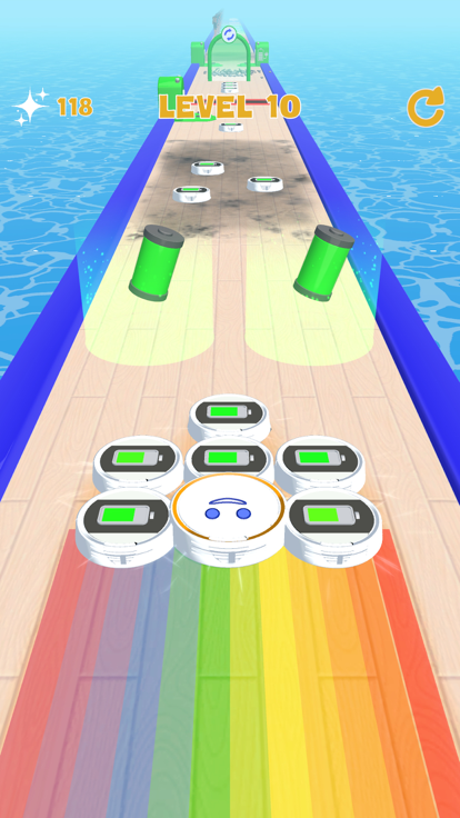 Roomba Runner游戏截图