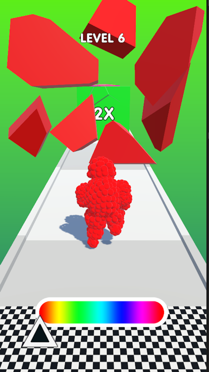 Colorful Lumpy Run游戏截图
