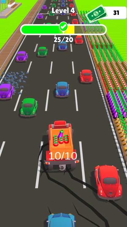 Farm Rush Run游戏截图