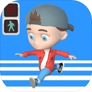 Pedestrian crossing runnericon