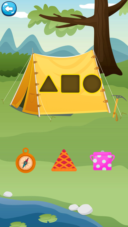 形状和颜色-认识颜色形状区分大小游戏截图