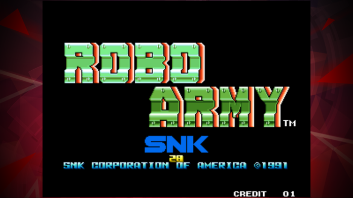 ROBO ARMY ACA NEOGEO游戏截图