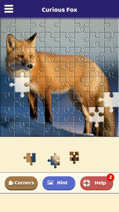 Curious Fox Puzzle游戏截图