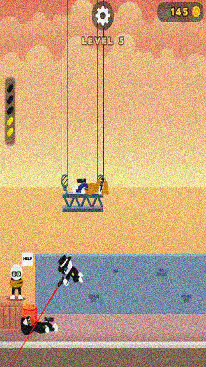 黑衣人枪炮派对游戏截图